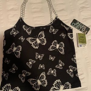 Ross butterfly chain top